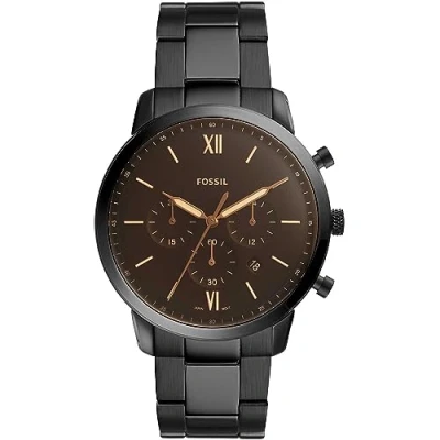 Image de Montre Fossil Neutra Chronograph pour homme, acier inoxydable ton sur ton, FS5525