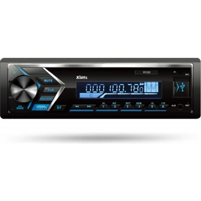 Afbeelding van XBLITZ RF 200 Autoradio 1 DIN WMA, MP3, WAV, APE, OGG, AAC Met afstandsbediening