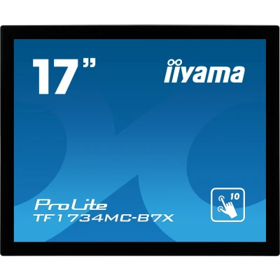 Afbeelding van Iiyama ProLite TF1734MC B7X LED monitor Energielabel E (A G) 43.2 cm (17 inch) 1280 x 1024 Pixel 5:4 5 ms VGA, HDMI, DisplayPort TN