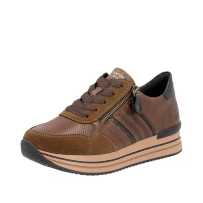 Afbeelding van Remonte D1318 damessneakers, Bruin