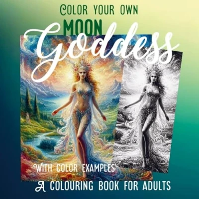 Afbeelding van Color your own Moon Goddes