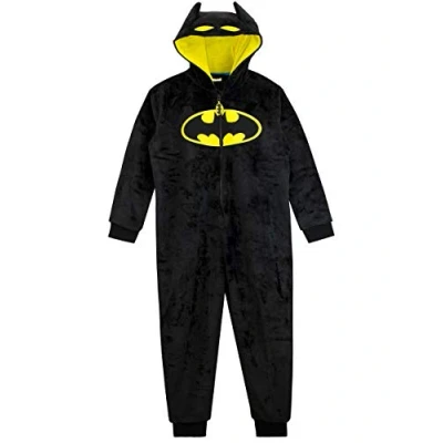 Afbeelding van DC Comics Jongens Onesie Batman, Zwart, 9 10 jaar
