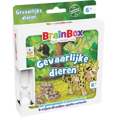 Afbeelding van Brainbox Pocket: Gevaarlijke dieren (NL)