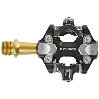 Afbeelding van Exustar Klikpedaal Mtb Clippless E pm222ti 9/16 Inch Set