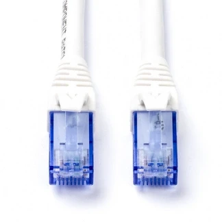 Afbeelding van Netwerkkabel Cat6a U/UTP 7.5 meter (100% koper, LSZH, Wit)