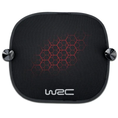 Afbeelding van WRC 007424 Autoruit zonwering Transparant/zwart 1