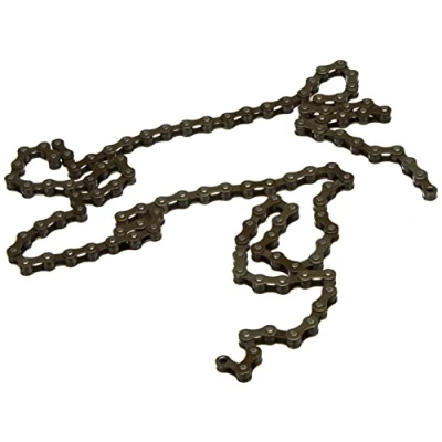 Afbeelding van Fietsketting, eenkleurig, 1 2 x 8,112 gli, zwart, Eén maat