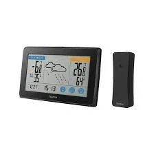 Afbeelding van Hama Touch, Weerstation, Zwart