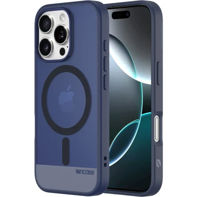 Afbeelding van Incase Hoesje Geschikt voor iPhone 16 Pro Slim Case donkerblauw