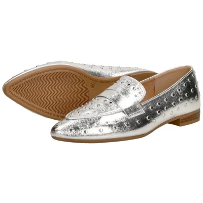 Afbeelding van Sub55 Mocassin Zilverkleur Maat 41