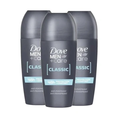 Afbeelding van Dove Deodorant voor heren &amp; Care Classic Roll On 48 uur, 50 ml (3)