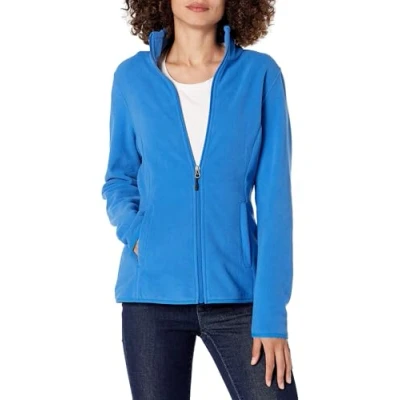 Image de Amazon Essentials Veste polaire douce à fermeture éclair intégrale pour femme (disponible en grande taille), bleu roi, taille XXL