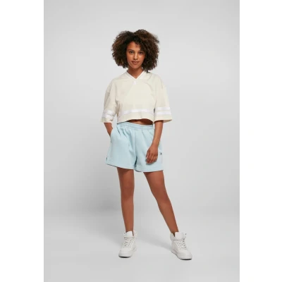 Afbeelding van Starter Cropped Tshirt print, Dames, Maat: Large, Palewhite/white