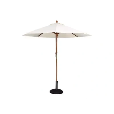 Afbeelding van HorecaTraders ronde crème parasol 3m