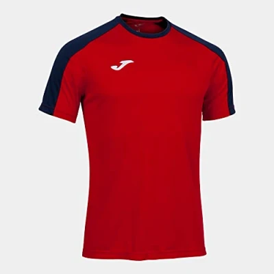 Afbeelding van Joma Eco Championship Shirt Korte Mouw Heren Rood / Marine Maat: XL