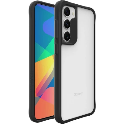 Afbeelding van iMoshion Hoesje Geschikt voor Samsung Galaxy S23 Plus Rugged Hybrid Case Zwart / Transparant