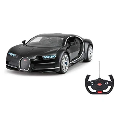 Afbeelding van Rastar RC Bugatti Chiron jongens 27 MHz 1:14 zwart
