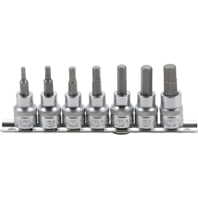 Afbeelding van BGS Dopsleutelbitset 3/8&quot; INBUS 1/8&quot; inches 7 delig