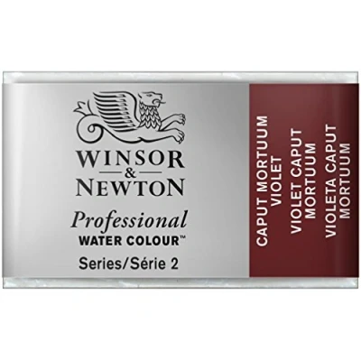 Image de Winsor et Newton Artistes Aquarelle Caput Mortuum Violet (125) Tout le Pan (S2)