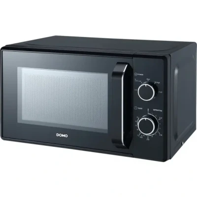 Afbeelding van Domo Do2520 Microgolfoven Zwart Solo 20l 800w