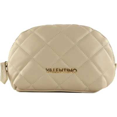 Afbeelding van Valentino Bags Ocarina Toilettas, Dames, Maat: One Size, Ecru