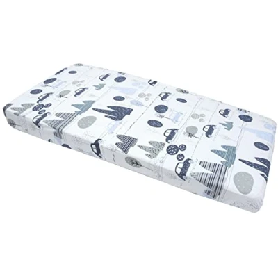 Image de Drap Housse pour Un lit bébé 60x120 cm 100% Coton literie Medi Partners Matelas Enfant Sac de Couchage