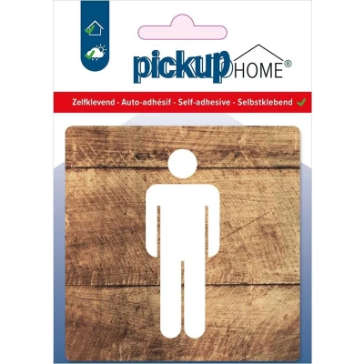 Afbeelding van Route Acryl Heren hout Pickup