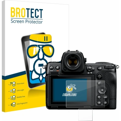 Afbeelding van BROTECT Screenprotector voor Nikon Z 8 (Display + Schouderdisplay) Folie Beschermfolie Beschermglas transparant