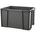 Image de SUNDIS Bac boîte de rangement Masterbox 45L 50x38,5x30,5 cm anthracite