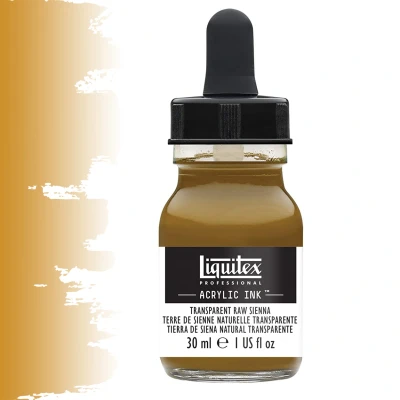 Afbeelding van Liquitex Professional Acryl Ink! Transparent Raw Sienna 30ml 332 4260332