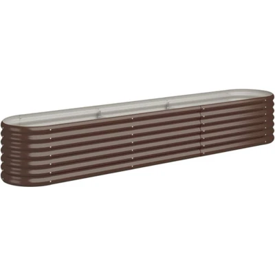 Afbeelding van vidaXL Tuinplantenbak Bruin 224 x 40 36 cm