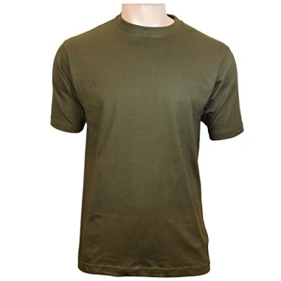 Afbeelding van Mil Tec Heren T shirt met korte mouwen Classic Military Style 6 kleuren om uit te kiezen