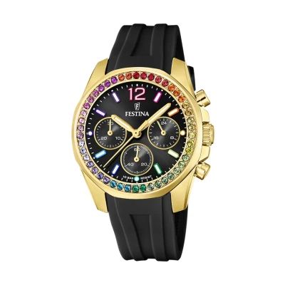 Afbeelding van Festina Chronograaf, Dames, Maat: One Size, Noir