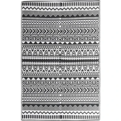 Afbeelding van Buitenkleed 190x290 cm polypropeen zwart