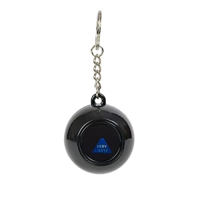 Afbeelding van Funtime Gifts 10639 de kleinste oneindige bal in miniatuurwereld, zwart