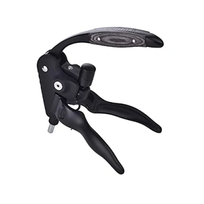 Afbeelding van LAGUIOLE kurkentrekker, sommelier, flesopener, wijnflesopener, geschenkdoos, zwart