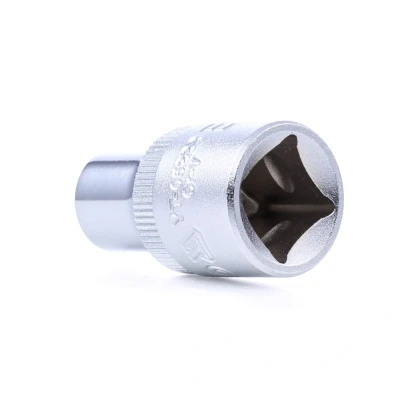 Afbeelding van YATO YT 05222 Steeksleutelelement Torx DIN2124 E12 Chroom vanadium staal