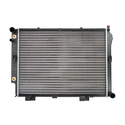 Afbeelding van THERMOTEC D7M059TT Radiateur Aluminium, Kunststof 641 489 34 Manuale / Automatische versnelling Koelribben mechanisch gelast