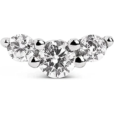 Afbeelding van Singularu Freesia Spark Enkele oorbel, Dames, Maat: One Size, Plata
