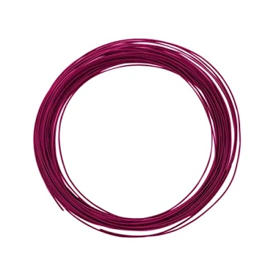 Image de Vaessen Creative Fil Aluminium Rose 15 m x 0,8 mm Souple Strong Pink pour Loisirs Créatifs, Perlage et Bijoux