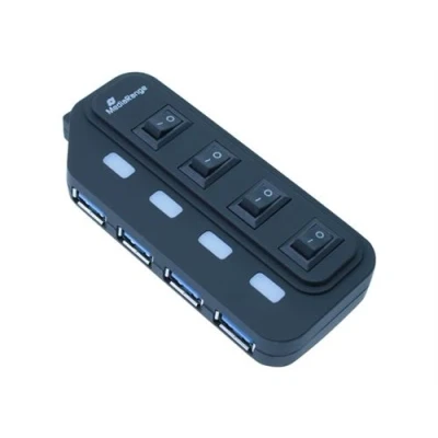 Image de MediaRange MRCS504 concentrateur (hub) 4 ports Ordinateur de bureau