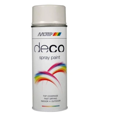 Afbeelding van Motip Deco lakspray hoogglans 0,4l lichtgrijs