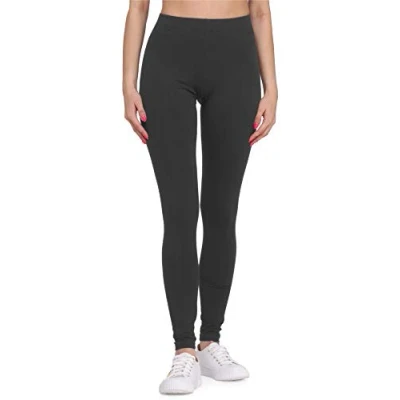 Afbeelding van Bellivalini BLV BLV50 147 LE Dames Leggings Sport Vrijetijdsbroek Lang Viscose Sporbroek Yogabroek Grafiet L