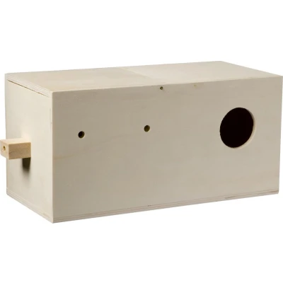 Afbeelding van Fauna Broedkastje Agaporniden Opening 50 Mm Vogelbroedbenodigheden 29.5x14.5x14.5 cm Houtkleur