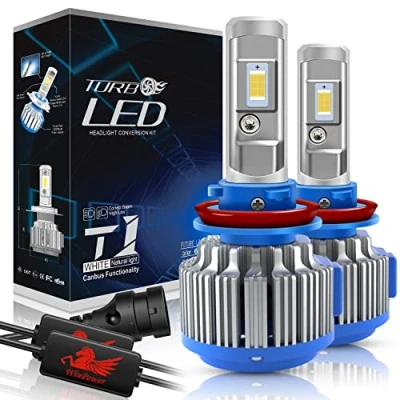 Afbeelding van WinPower H8/H9/H11 ombouwset voor led koplampen met Canbus xenonwit, 70 W, 7200 lm, 6000 K, 2 stuks