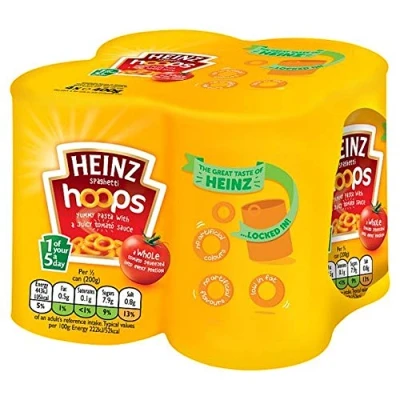Afbeelding van Heinz Set van 4 spaghetticirkels, 400 g