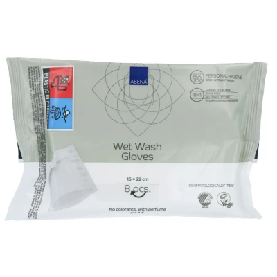 Afbeelding van Abena Vochtige Washand Geparfumeerd 8ST