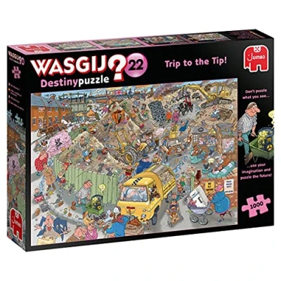 Image de Puzzle 1000 pièces Diset Wasgij Destiny 22 Trip to the Tip !