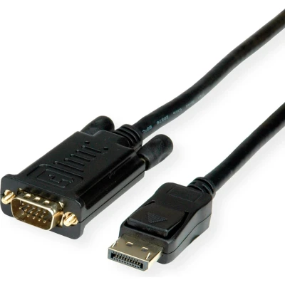 Afbeelding van DisplayPort naar VGA kabel Value 5 meter (Full HD)