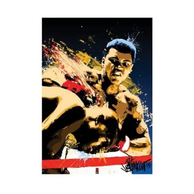 Afbeelding van Pyramid Poster Muhammad Ali Sting Petruccio 80 X 60 Cm Multicolor
